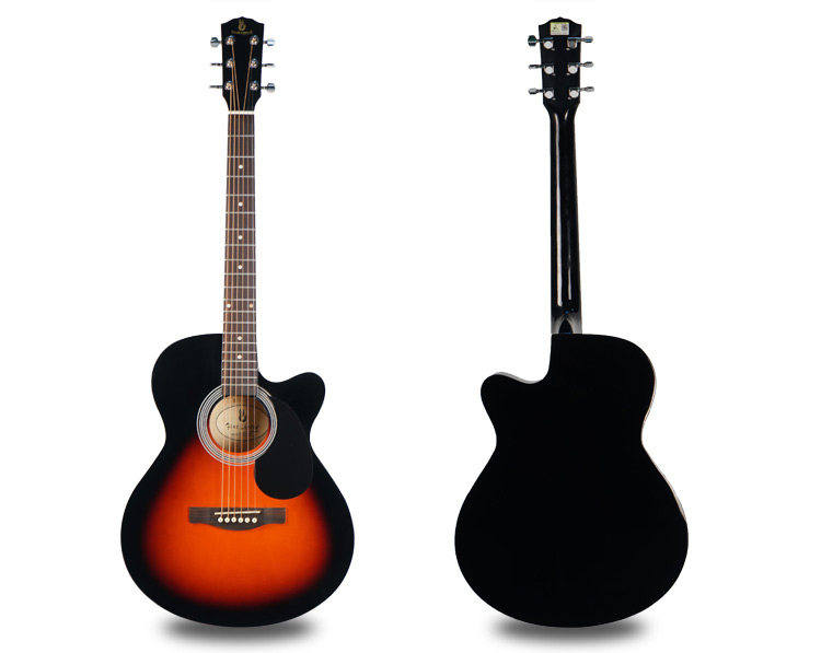 凤灵吉他41寸民谣吉他木吉他初学吉他新手民谣吉他新手琴