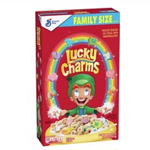 American General Mill Lucky Charms gluten-free Rainbow cereal 527g box rainbow marshmallows