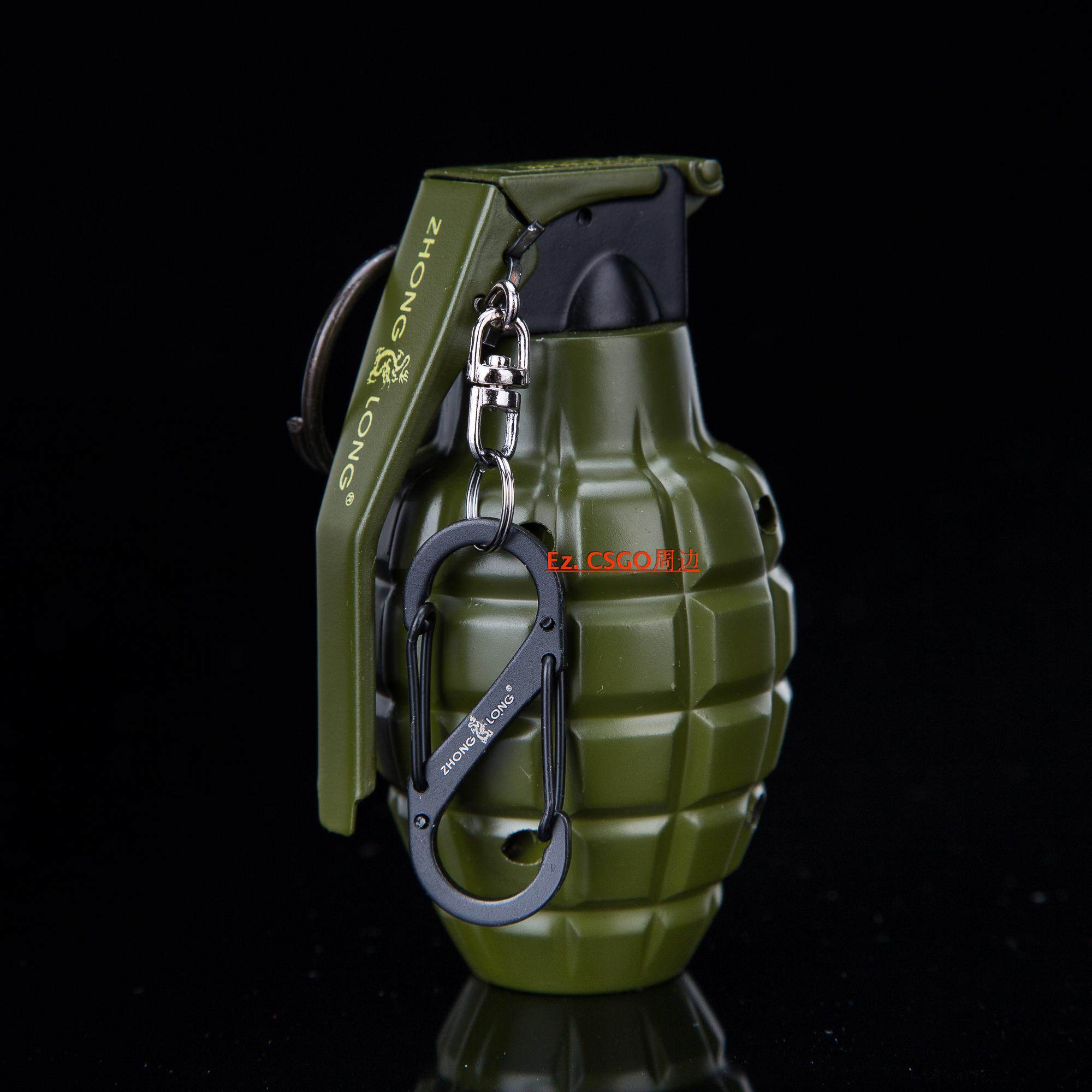 【ez】csgo周边cosplay大号电子防风打火机m-26a2手雷弹炸雷礼物