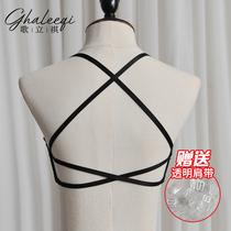 Song Liqi Song Sister belly dance clothing beginner top beauty back bra female base before buckle send transparent shoulder strap