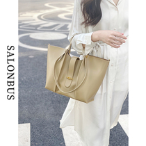 SALONBUS Leisure Day New Premium Buffalo Single Shoulder Handbag Large Capacity Tot Pack Underarmpit