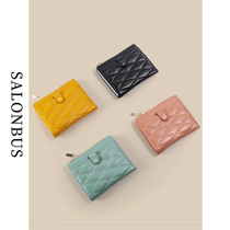 SALONBUS Advanced Current Sheep Pitsubinger Photo Bi-Card Multi-Function Two-Time Short Wallet