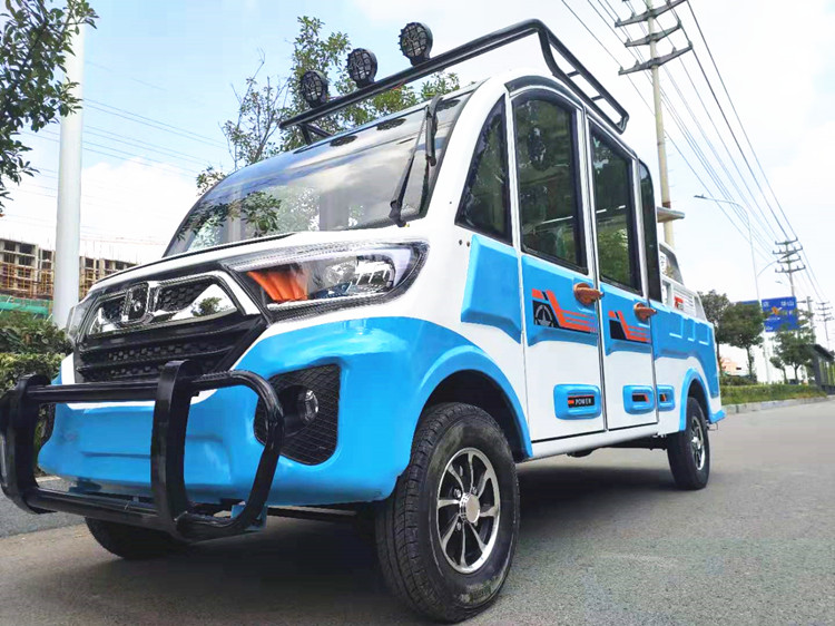 新能源电动皮卡四轮货车双排大功率客货油电两用农家用成人载重王
