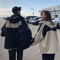 Spring and Autumn Couple Dress Function Jacket Mens Trend Brand Korean Joker Loose oversize Fried Street Jacket