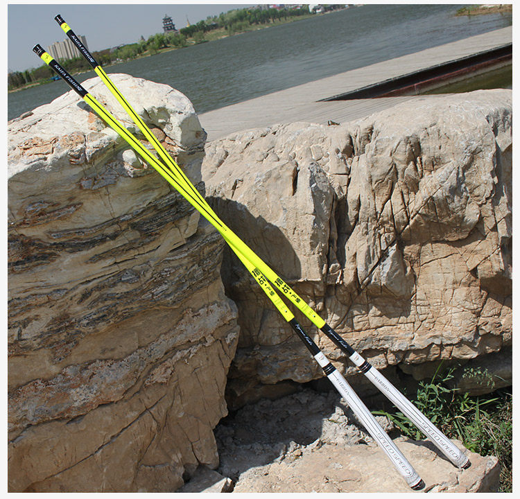 军工战青鲟鱼竿19调超硬超轻巨物8h全尺寸同价7米2碳素手竿长节竿