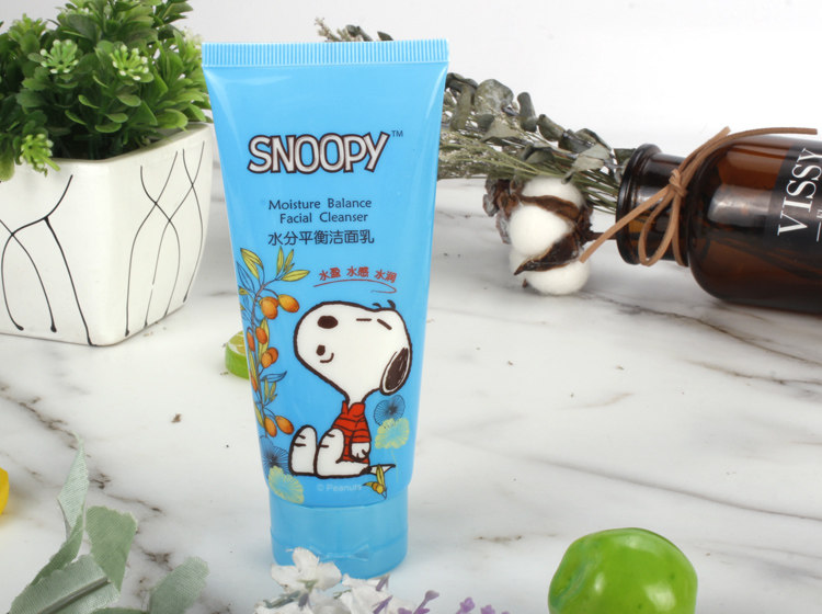 史努比水份平衡洁面乳洗面奶 80g/支
