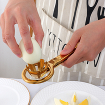 Preserved egg cutter egg splitter cutter special knife fancy merchant household Japanese pine flower egg cutting artifact