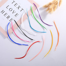 Manufacturers new tear unilateral feathers crafts toys decoration DIY handmade jewelry accessories goose feather