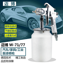 Maibo upper and lower pot paint spray gun high atomization spray furniture wood car latex pneumatic Ben Iwata spray paint gun