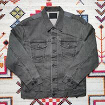 New products Foreign Trade Day Single Edwi mens long sleeves retro made of old denim jacket Cblouse with armyclick LT1055