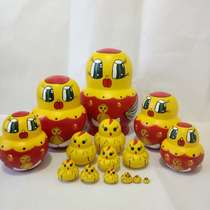 Russian doll 15-layer handmade wooden crafts holiday gifts educational toys creative ornaments