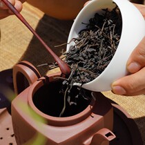 03 Gaoxiang Liubao Tea Yao Township Laoshu Wild Tea Lanxiang Betelnut Fragrance is powerful tea and rapid 500g