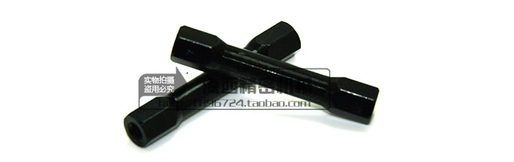 M3 * 45mm đầu hình lục giác màu thanh giằng bằng nhôm trên cùng cột răng bên trong kết nối cột mô hình đầu máy khung cân bằng thanh nhôm qua lỗ - Smart Scooter