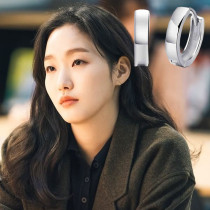 TheKings forever monarchs gold high silver Earrings womens pure silver earrings small earrings Ear Accessories Sleep-free