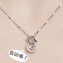 Puppy necklace female summer sterling silver twelve zodiac dog 2021 mascot children child necklace girl pendant