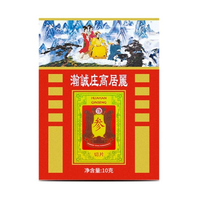 华韩骏龙红参片100克红参饮红参液高丽参片人参片6年根官方旗舰店