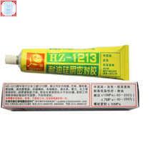 Thousand-one HZ-1213 oil-resistant silicone sealant gray maintenance thread sealant silicone rubber 115g