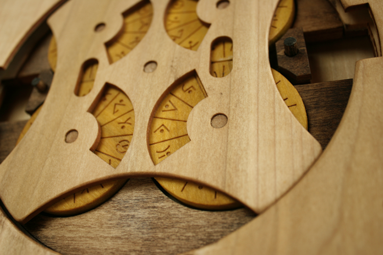 【未确定发货时间】codex silenda 神秘木质符号 推理书