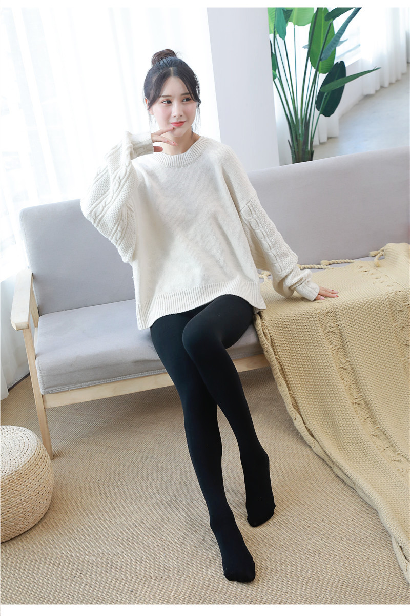 淘宝肉色打底裤薄款加绒加厚连裤袜