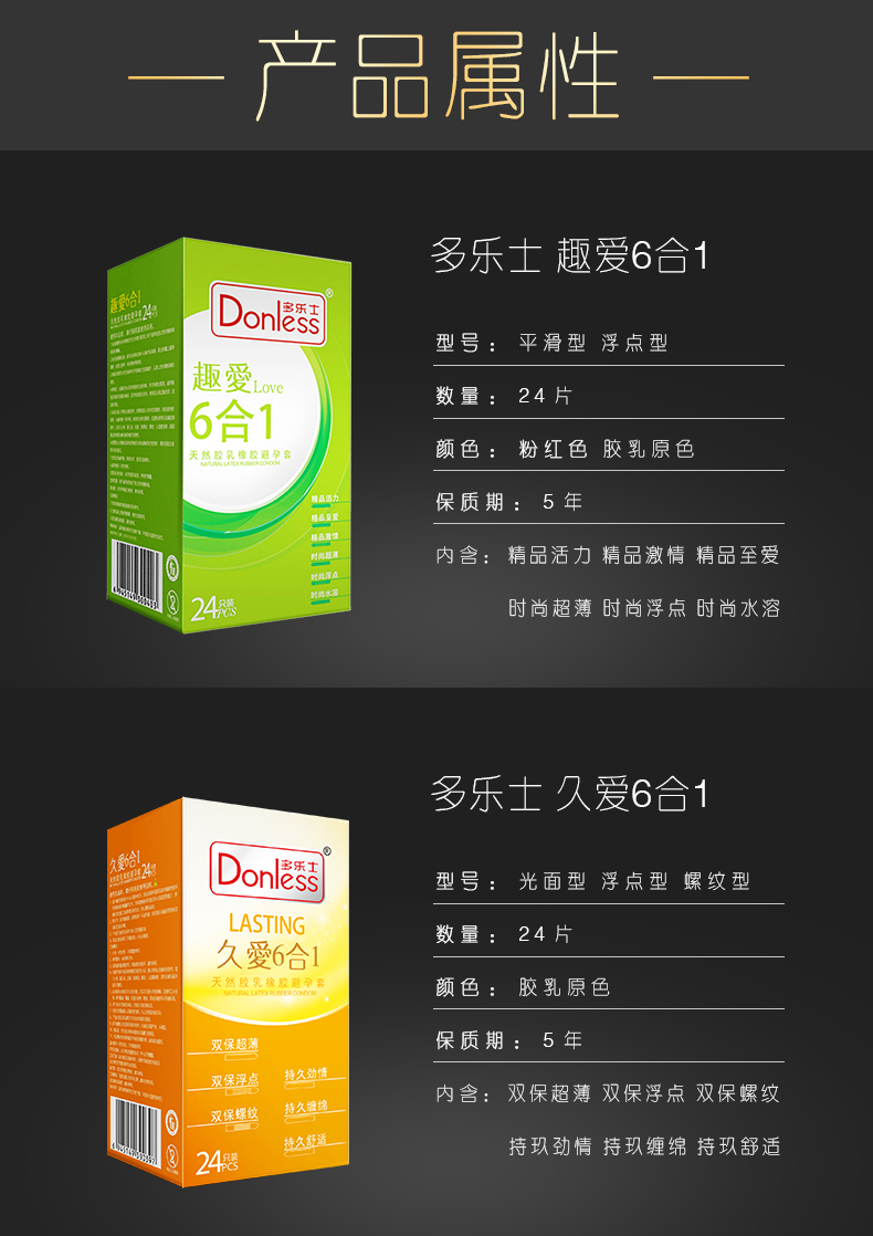 包邮多乐士超薄避孕套冰火一体两重天持久安全套颗粒套套男用情趣