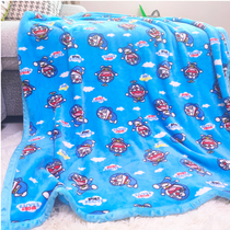 Summer thin flannel baby blanket childrens blanket newborn blanket kindergarten baby quilt four seasons