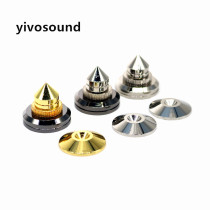 HIFI Fever Sound Power Amplifier Cd Speaker Shock-Proof Pins Footbed Pure Copper Gilt Plated Rhodium Damper Bracket