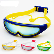 20 years of explosive adult men and women swimming goggles waterproof anti-fog electroplating swimming glasses big frame swimming goggles with earplugs