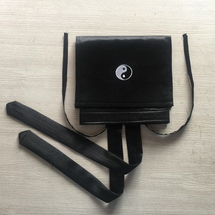 道帽道士帽庄子巾飘带三清帽混元巾武当道士冠八卦巾八卦帽子头巾