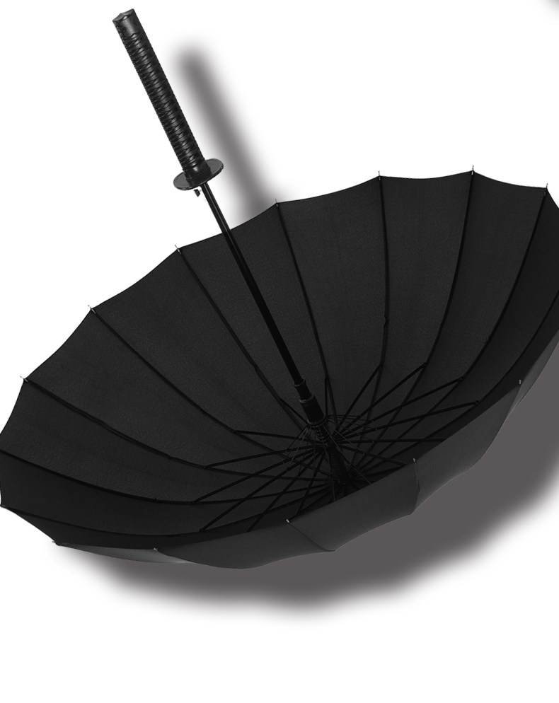 刀伞武士雨伞自动带刀的伞剑伞防身古风长柄雨伞男士复古网红刀柄