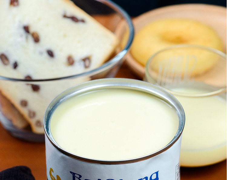 百强炼奶淡炼乳罐装家用商用油炸小馒头奶油蘸酱咖啡奶茶专用