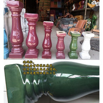 Villa balcony railing handrail finished fencing Roman vertical plaster column ceramic bottle mold house roof guardrail