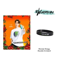 Wang Yibo with the tide brand MONSTER monster claw silicone bracelet dark energy personality sports legion