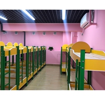 Nursery class primary school students nap bed Double-layer Kindergarten bunk bed Small bed Childrens bed special bed Afternoon care bed