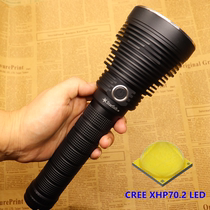 Sea Star Z8 XHP70 XHP70 2LED Light Pearl Recharge Outdoor Far Shot Super Bright Big head side keys stepless dimming