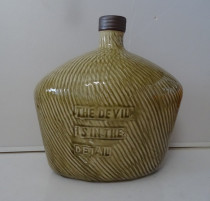 Big wine bottle Big Vase Western creative ceramic bottle art ornaments Details determine success or failure Cultural bottle modern decoration