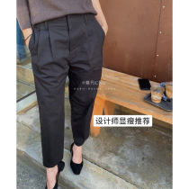 Han Dai Chic designer recommends good texture good wear black bai pants ~