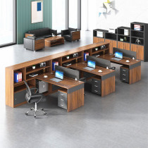 Staff Desk Office Staff Computer Table and chairs Combined partition Double three-six Finance Office Worktable Single Place