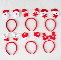 Christmas decorations Adults and children dress up headbands Santa Claus headbands Snowman Elk headbands A variety of styles