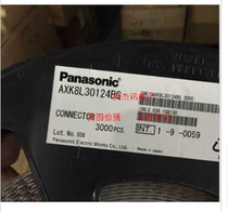 Professional 10 years on board connector AXE324124 24PIN 24 feet can be taken straight