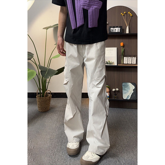 American style scimitar work pants men's summer thin quick-drying pants cleanfit high-end paratrooper casual trousers
American style scimitar work pants men's summer thin quick-drying pants cleanfit high-end paratrooper casual trousers