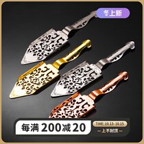 Huina Absinthe Spoon hollow Absinthe Spoon bitter Spoon bitter Spoon Absinthe sugar colander Absinthe Spoon