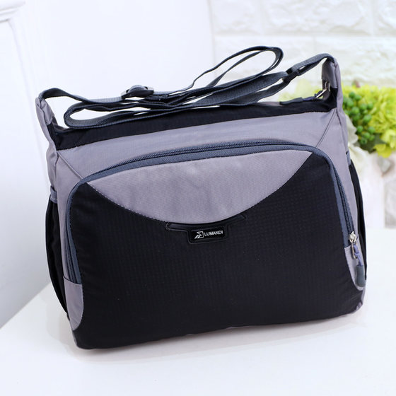 Shoulder bag men's messenger bag large -capacity horizontal leisure sports backpack female student school bag oblique cross men's bag large bag Shoulder bag men's messenger bag large -capacity horizontal leisure sports backpack female student school bag oblique cross men's bag large bag