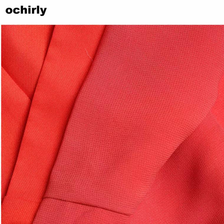 Ochirly欧时力2015新女夏装简约纯色高腰半身裙A字短裙1152072050