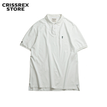 Crissrex Store STRL Dyed Natural Matter Buttons Casual Loose profile Short sleeves POLO Shirt