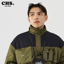 SAMESAME winter Japanese thick warm cotton clothes national tide cotton clothes men and women color loose youth coat