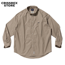 Domestic Spot DESCENDANT Kenedys Cottton Ls Day Ensemble Embroidered Whale Longsleeve Shirt