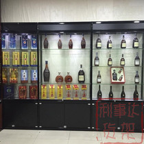 Lishida boutique glass display cabinet Jewelry tobacco and wine jewelry mobile phone jewelry display cabinet shelf cosmetics cabinet