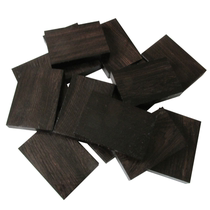 Purple sandalwood handle patch material African black sandalwood wood material carving brand Buddha beads Slingshot town ruler Suona material