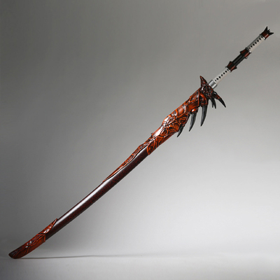 怪物猎人 雄火龙 雄火龙刀 飞龙刀 全金属未开刃 拼单预定链接