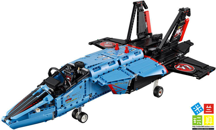 正品lego/乐高积木 空中竞速喷气式飞机 42066 科技机械组 2017款